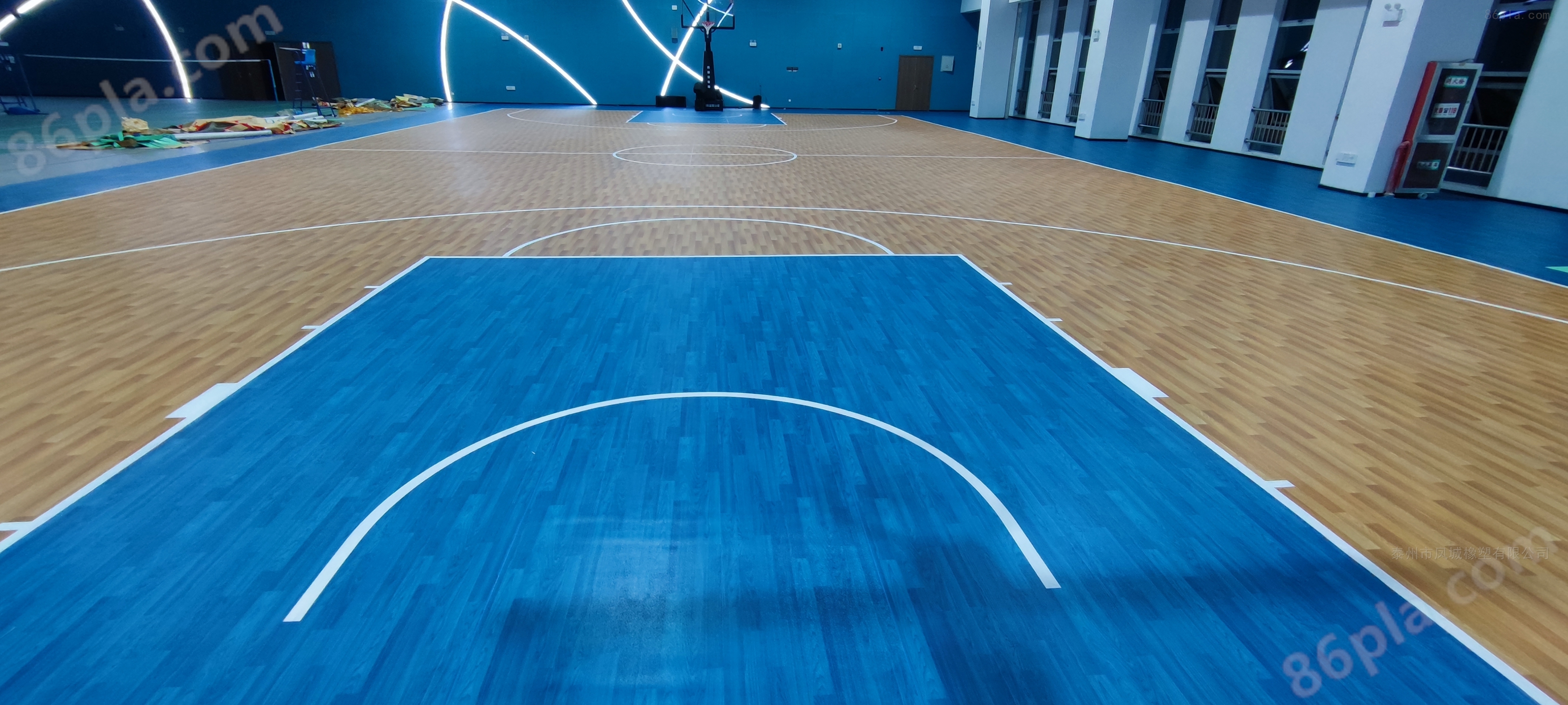 篮球场枫木纹运动地板
