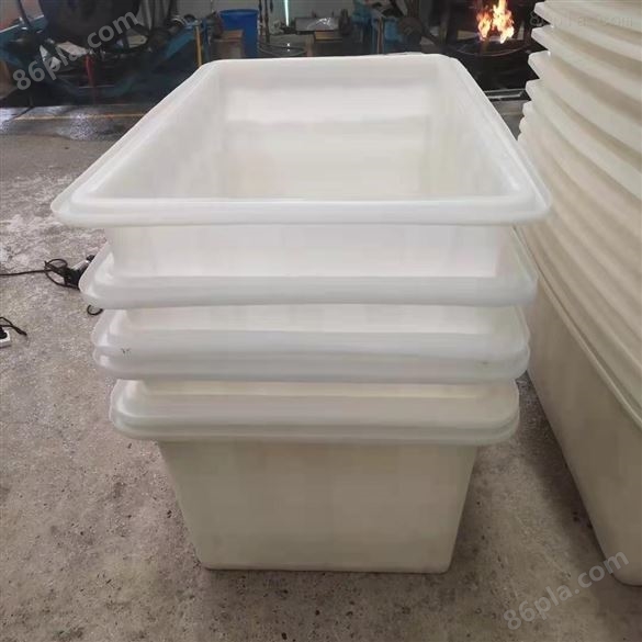 加厚牛筋塑料箱水产养殖塑胶箱鱼虾盆