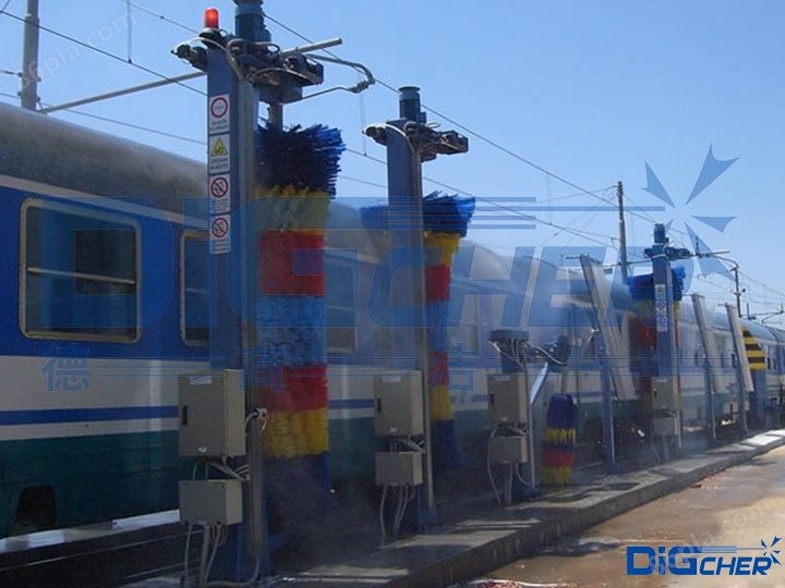 全自动轨道列车清洗系统