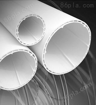 PVC-U螺旋消音、中空双壁螺旋*排水管材及管件