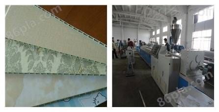 竹木纤维集成墙面板设备生产线
